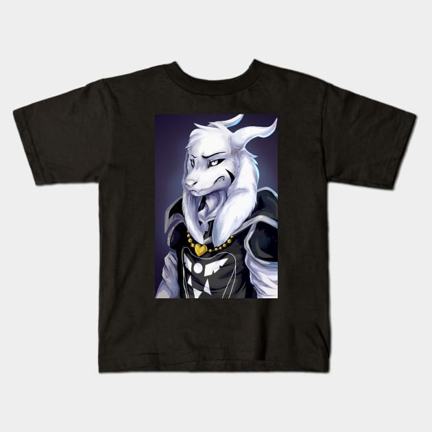 UNDERTALE - Asriel Dreemurr Kids T-Shirt by LeoKatana